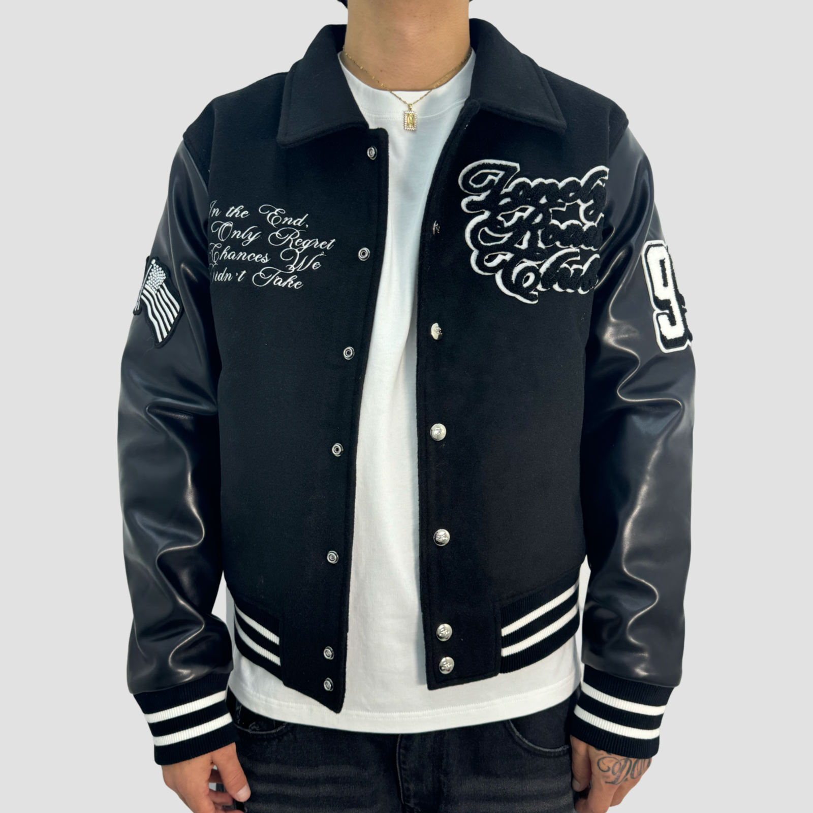 Vintage Isaacs Center shops Legacy Varsity Jacket