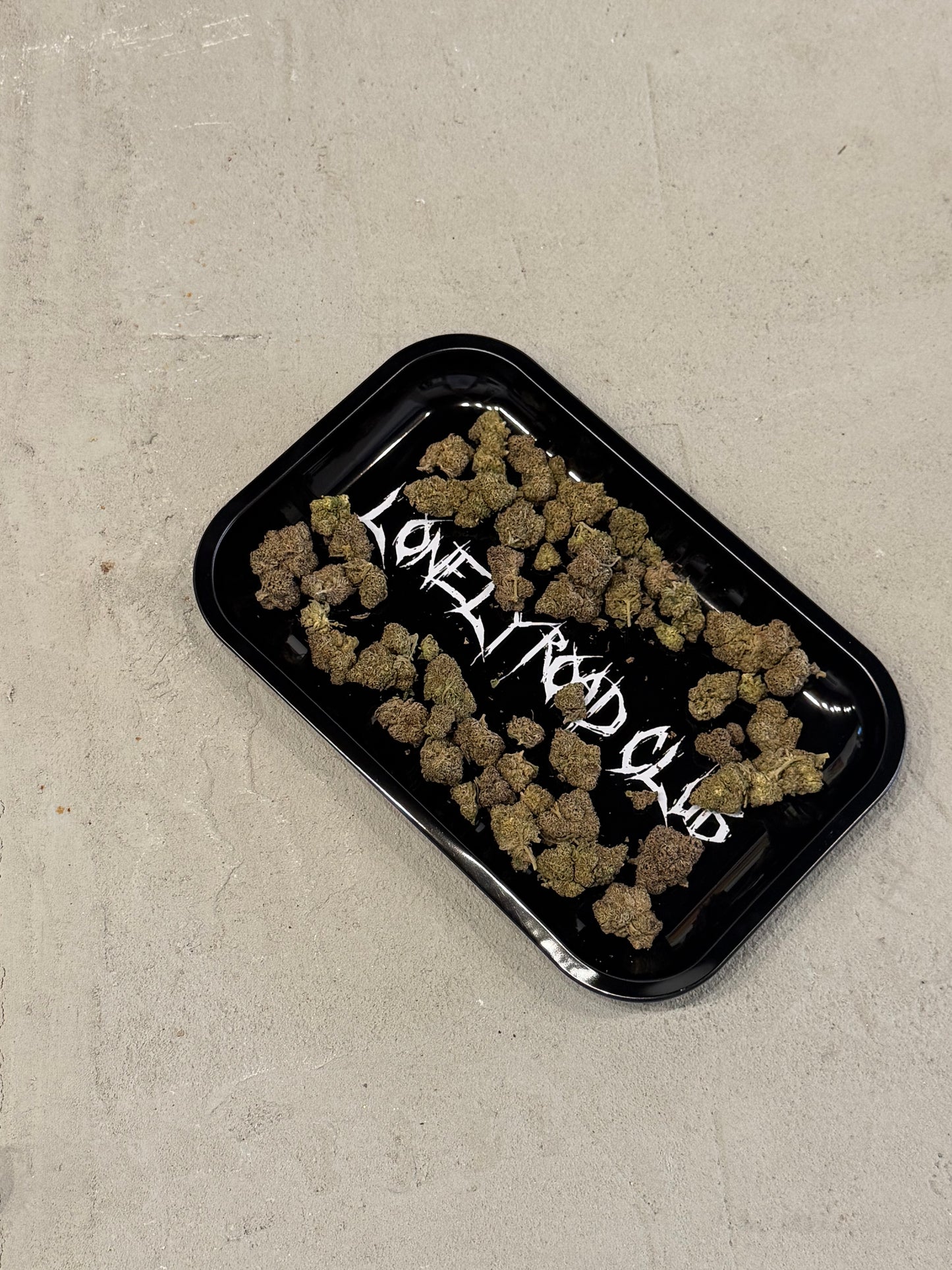CLASSIC LOGO ROLLING TRAY BLACK