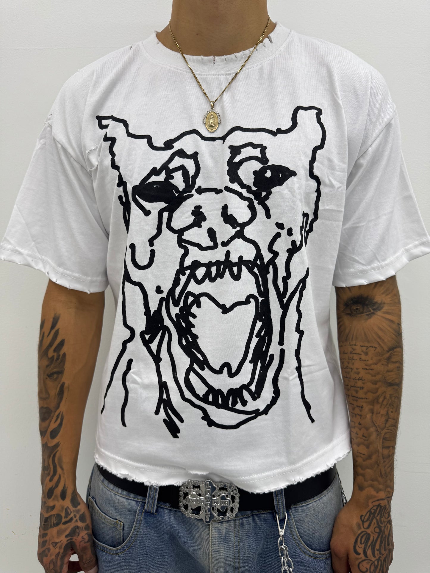 ROTTWEILER T-SHIRT WHITE