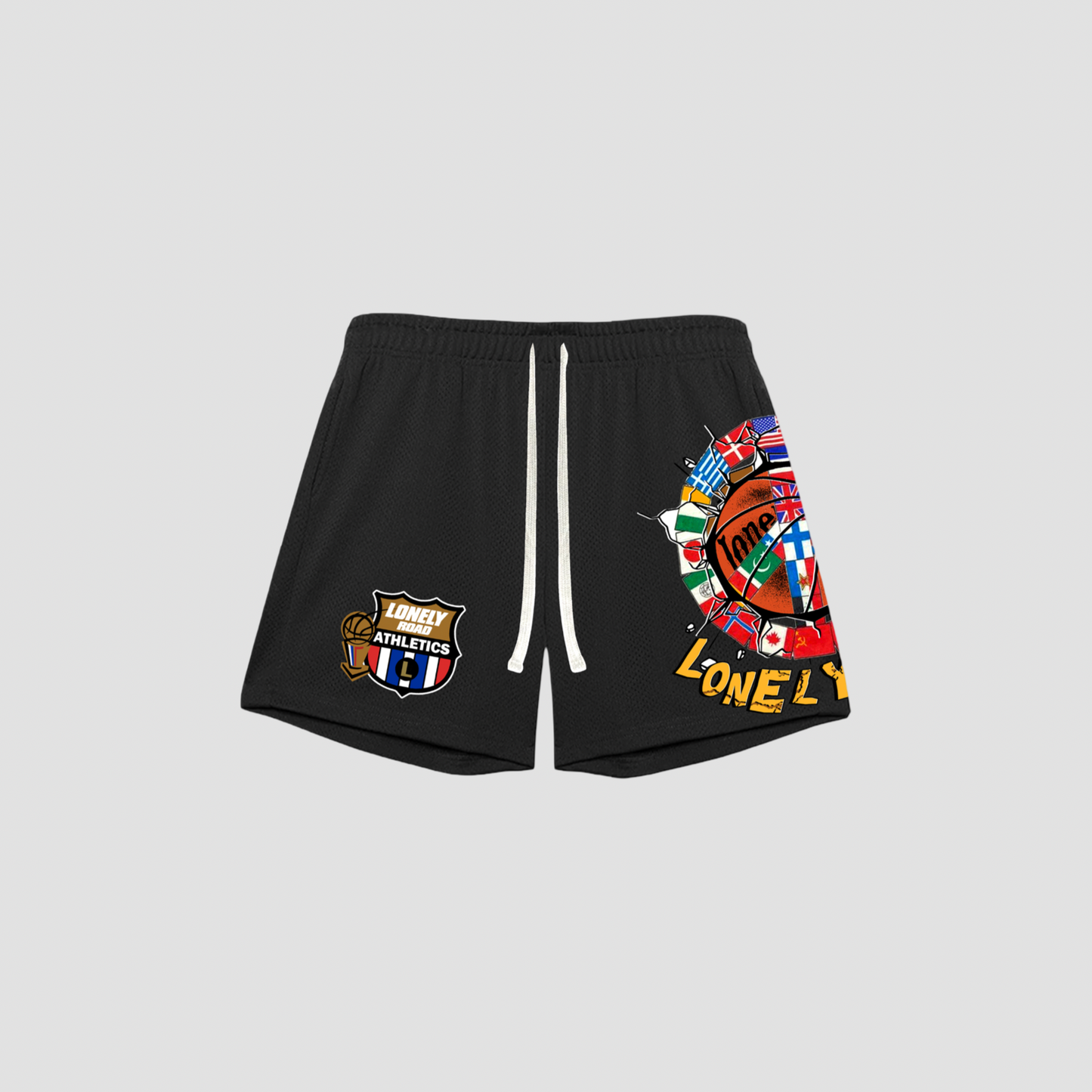 CHAMPION MESH SHORTS BLACK