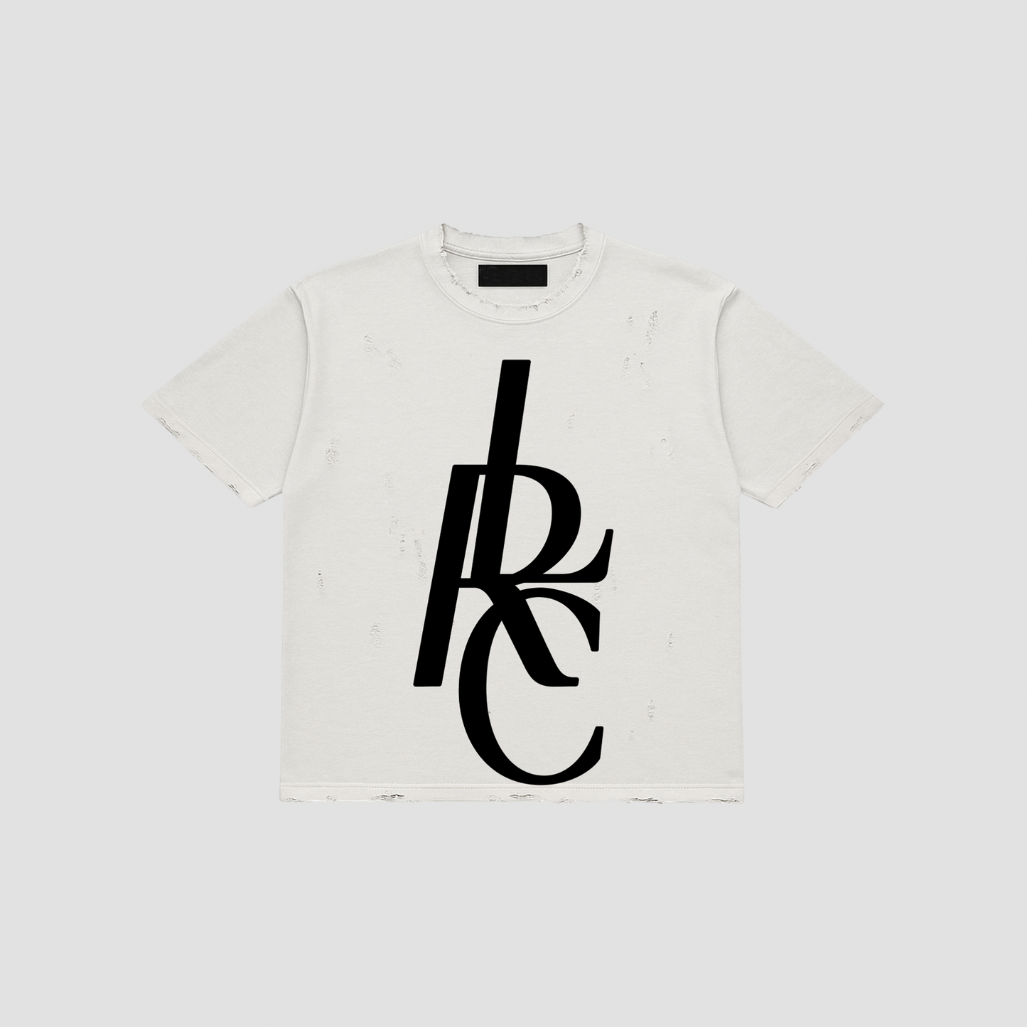 LRC STACKED LOGO T-SHIRT WHITE