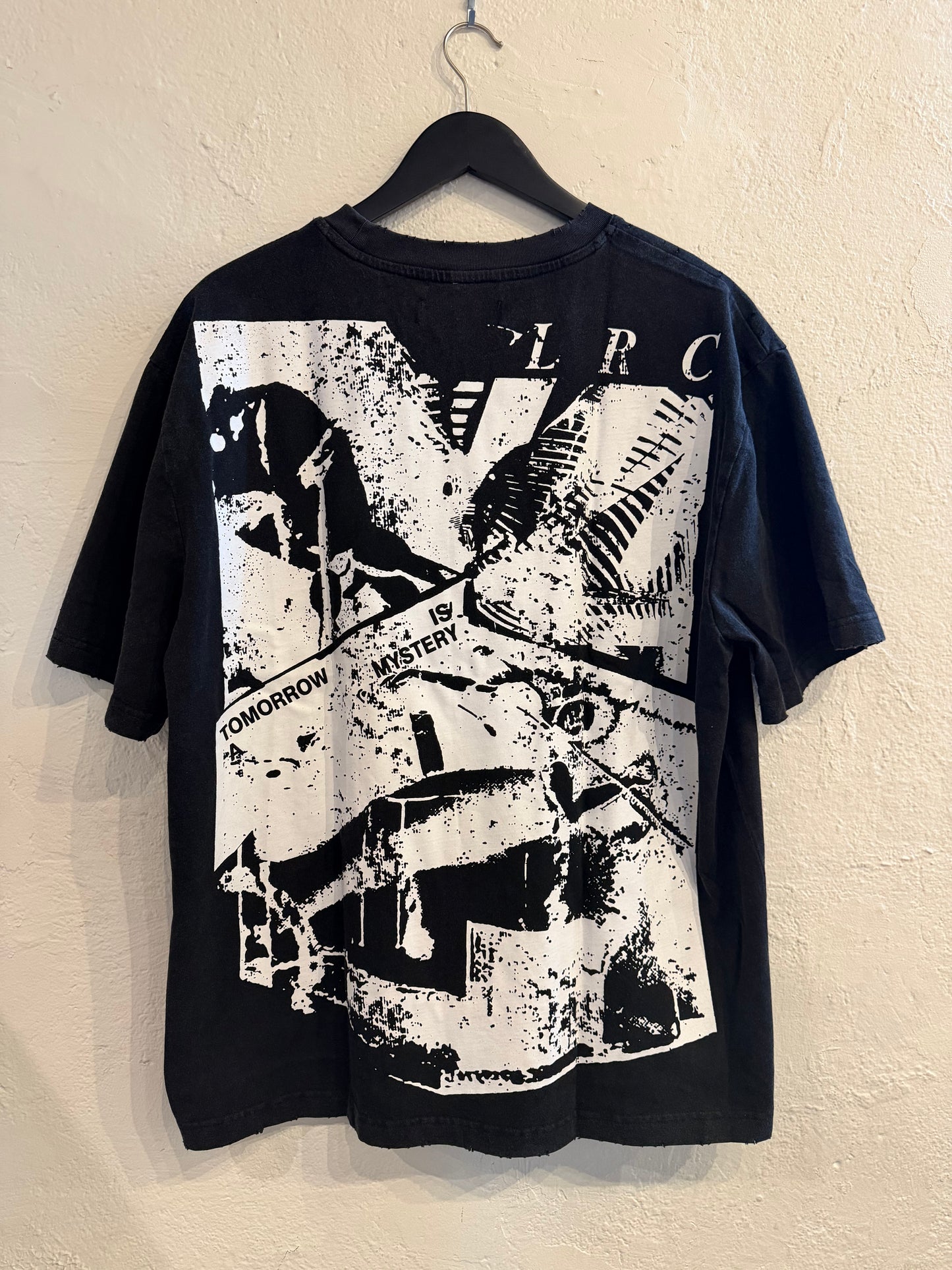 ADDICTION WASHED T-SHIRT BLACK