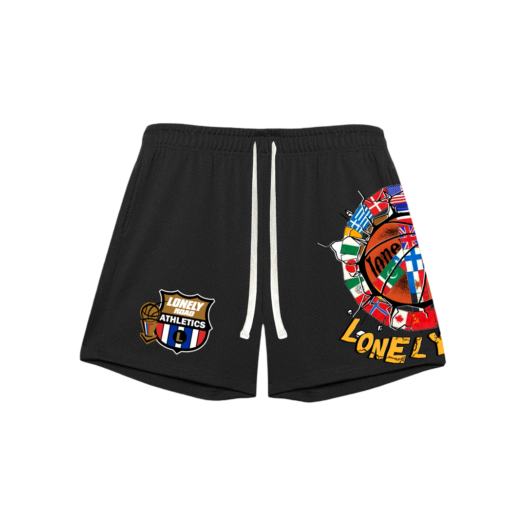 CHAMPION MESH SHORTS BLACK