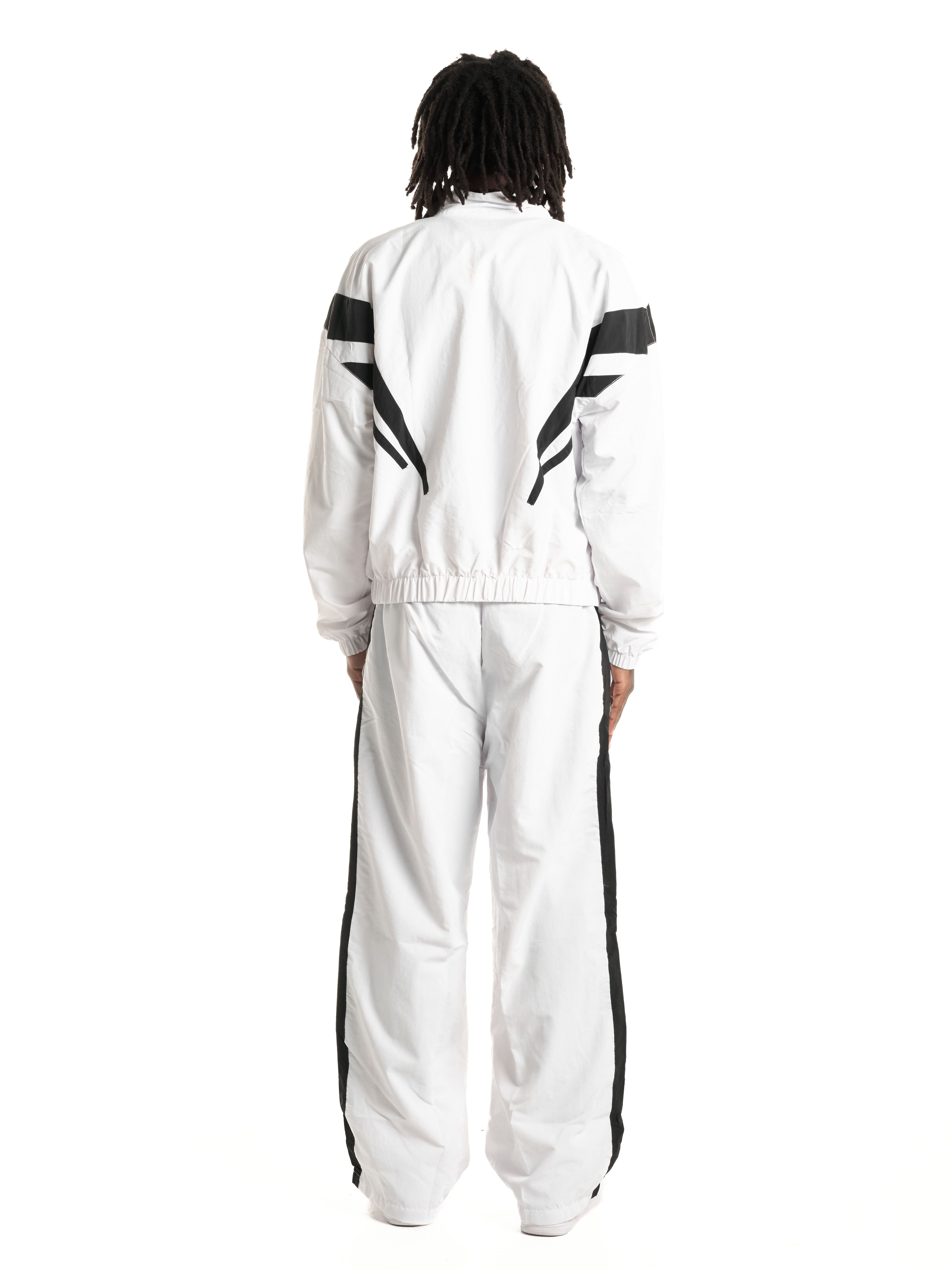 3D LOGO NYLON JACKET WHITE