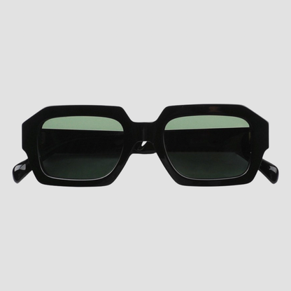 V1 RECTANGLE MONEY GREEN SUNGLASSES