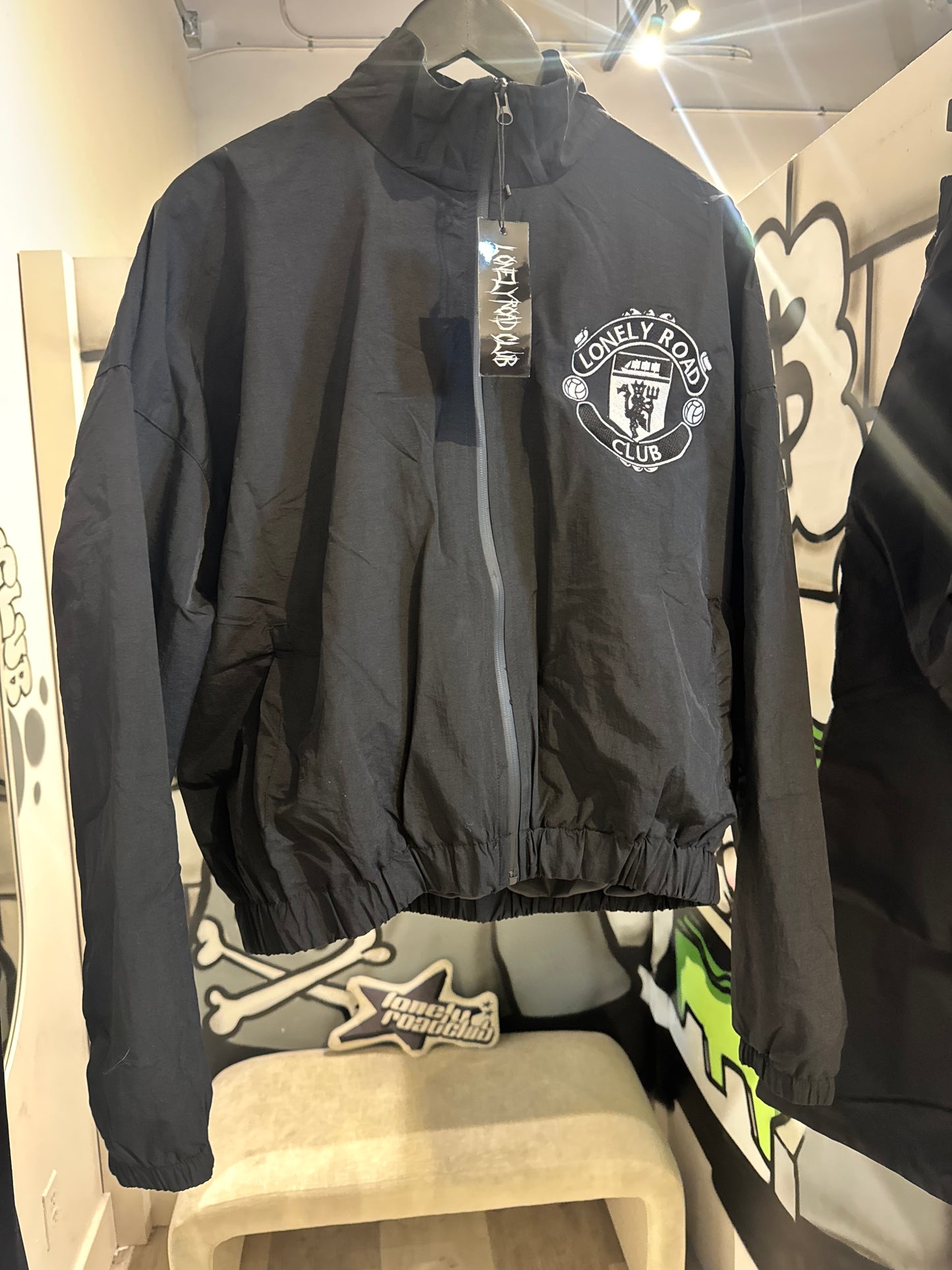 MATCH-DAY EMBROIDERED NYLON JACKET