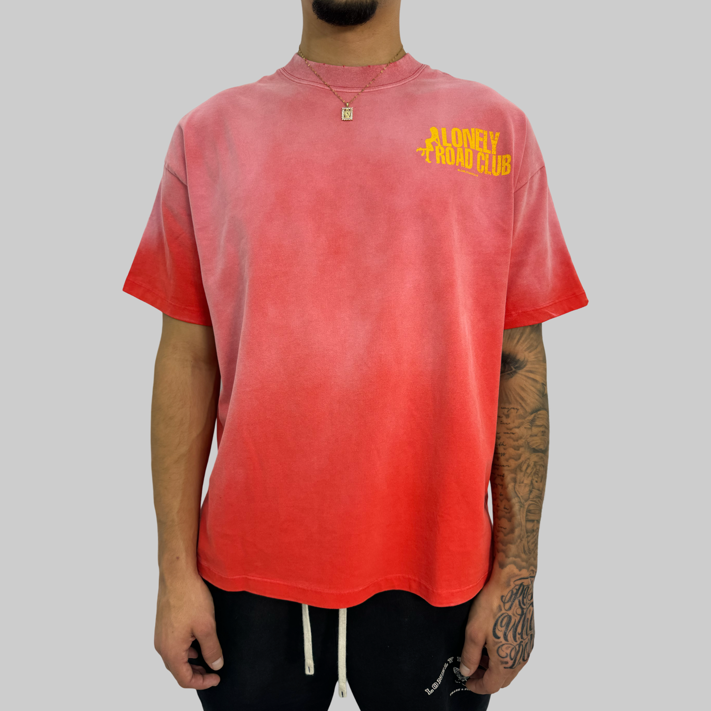 DANCER T-SHIRT WASHED RED