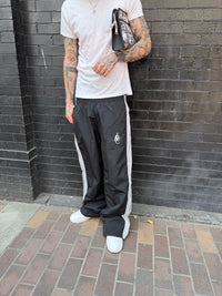 STRIPPED LRC NYLON PANTS
