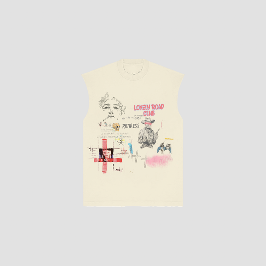 RUTHLESS JOURNEY CUT OFF T-SHIRT