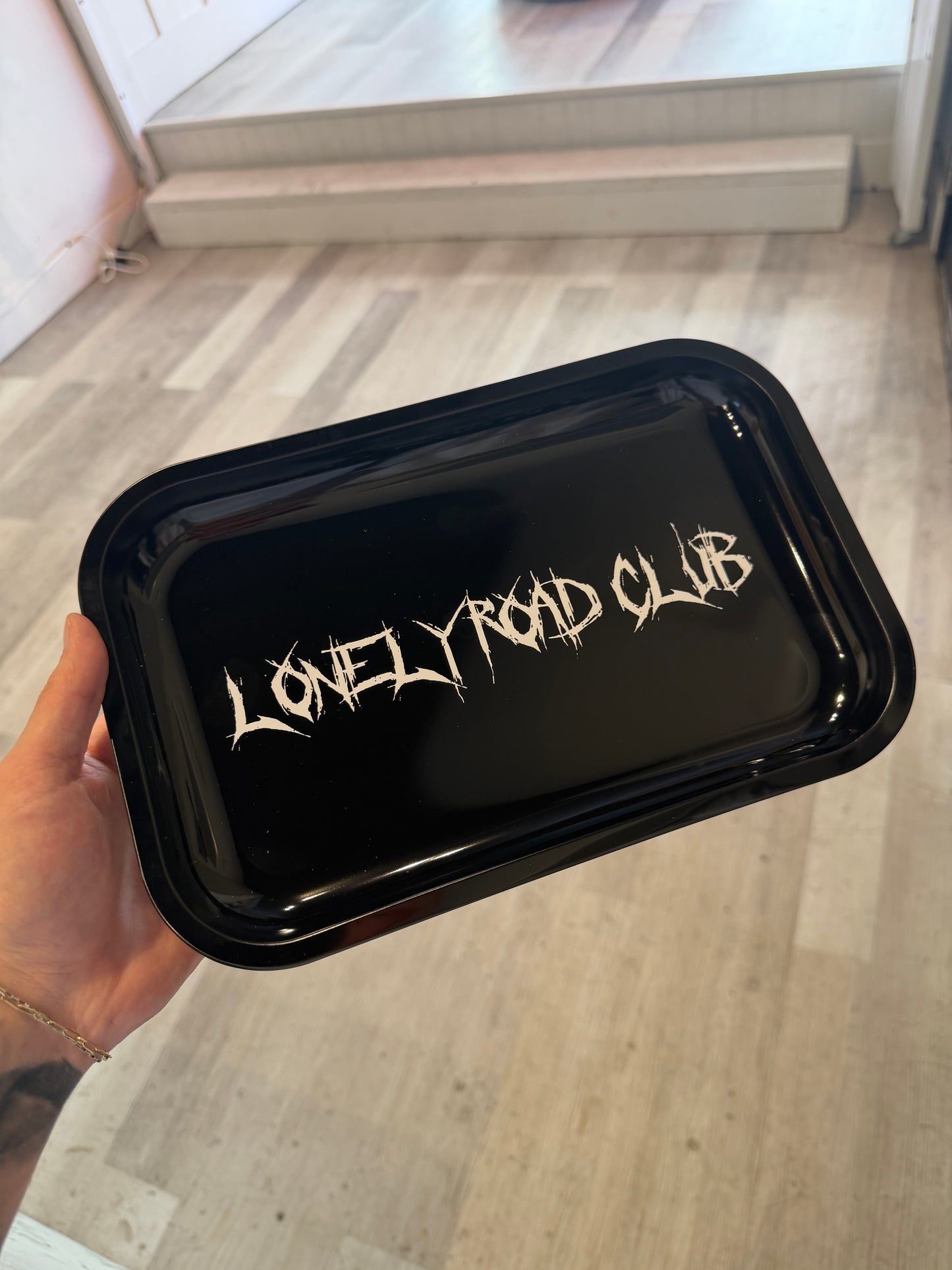 CLASSIC LOGO ROLLING TRAY BLACK
