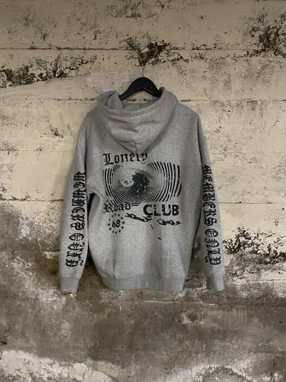 CHAINED ZIP-UP HOODIE