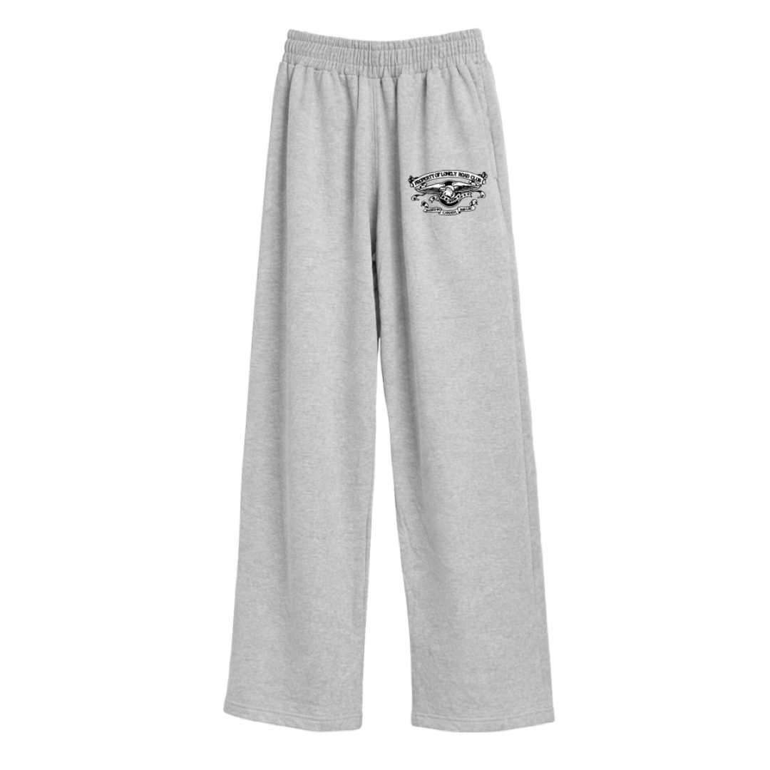 WAR SWEATPANTS EMBROIDERED GREY