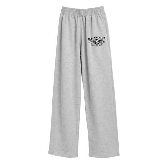 WAR SWEATPANTS EMBROIDERED GREY