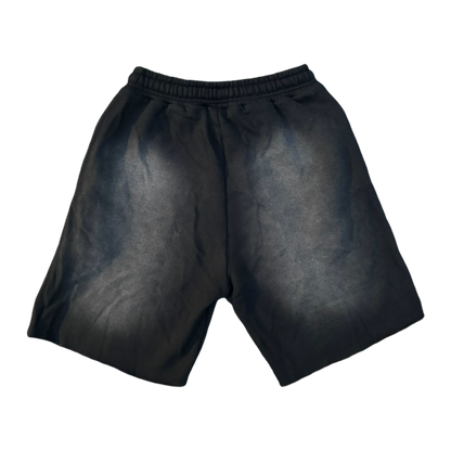 DISTRESSED 99 SWEAT SHORTS