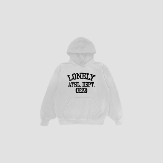 ATHL. DEPARTMENT PULLOVER HOODIE GREY