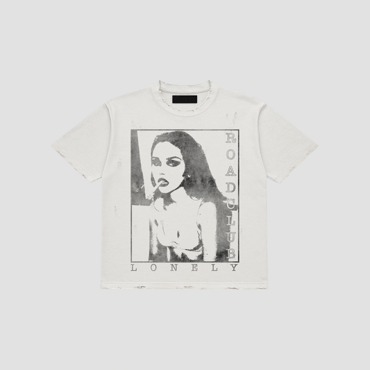 FADED BEAUTY T-SHIRT WHITE