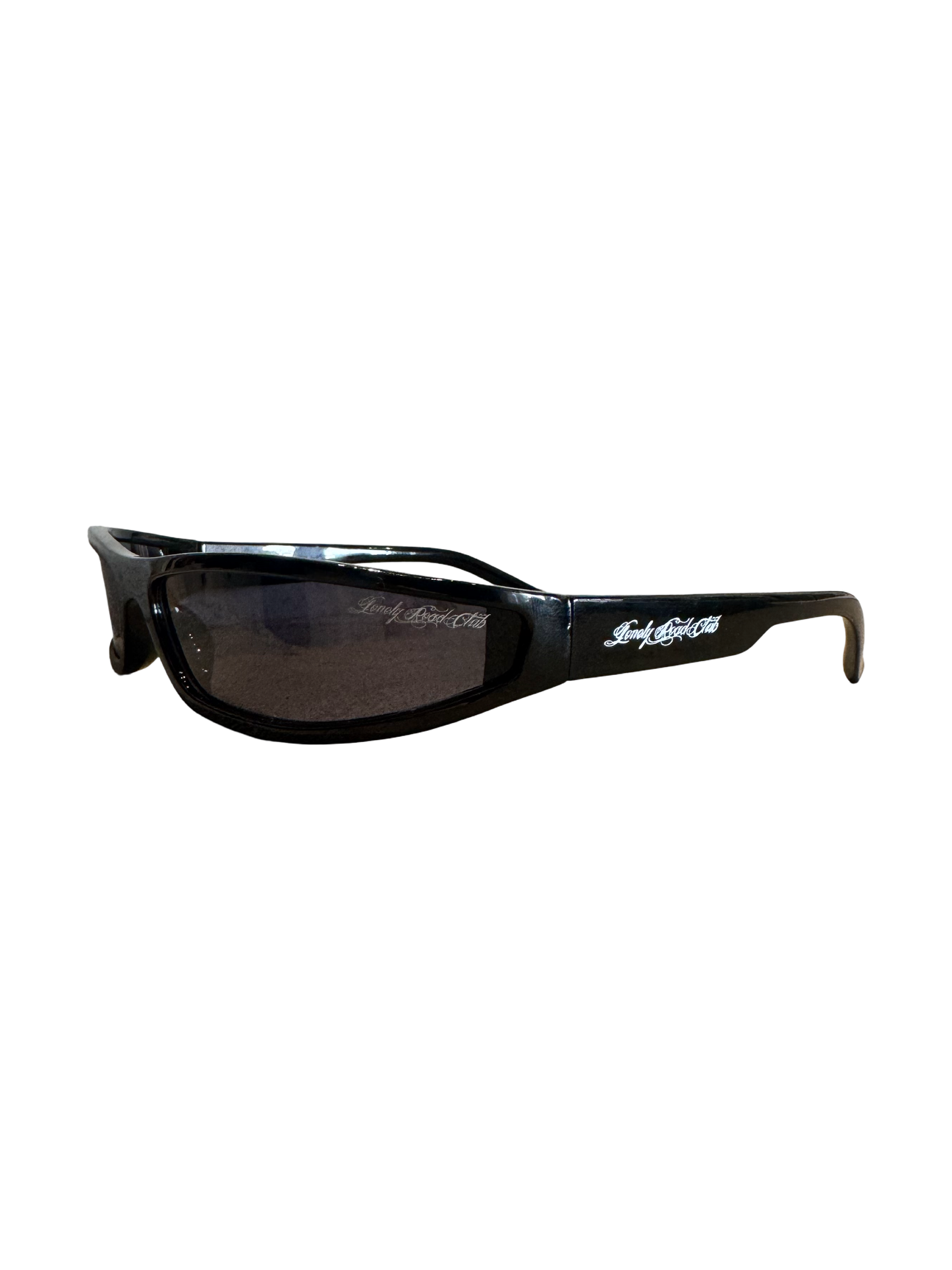 LOW CUT SUNGLASSES BLACK FRAMES WITH BLACK LENSES