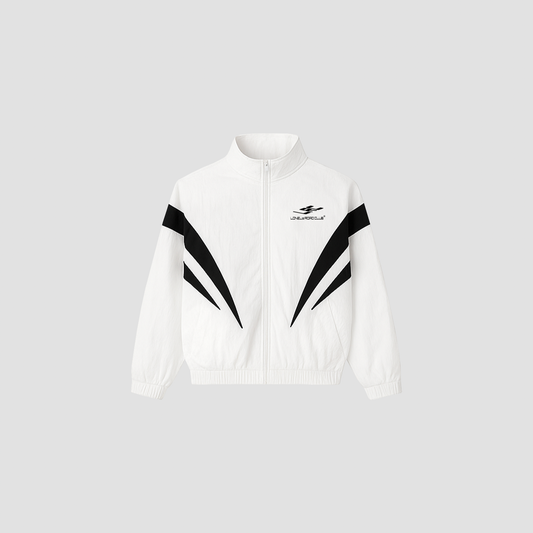 3D LOGO NYLON JACKET WHITE