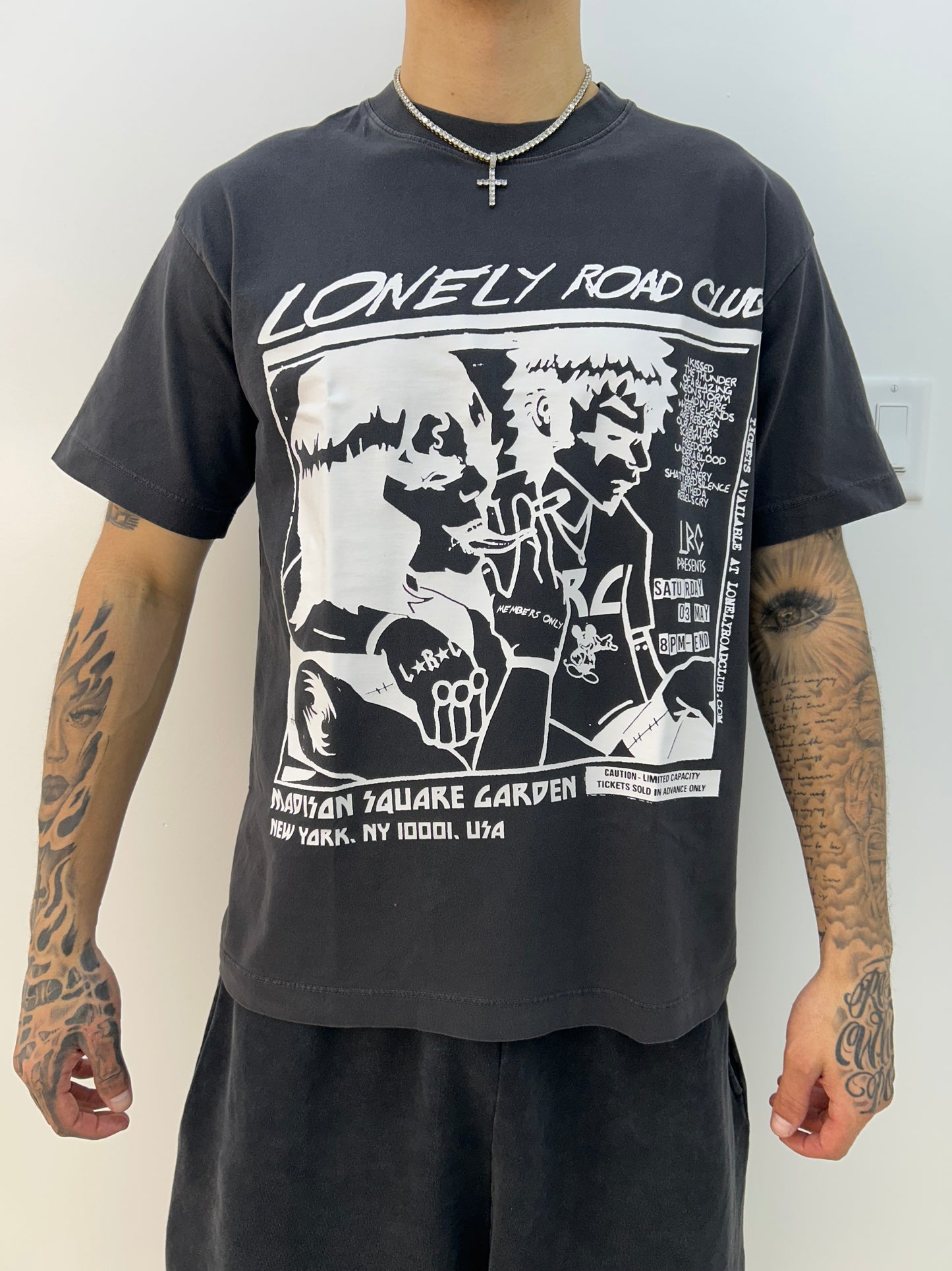 ROCKSTAR T-SHIRT GREY