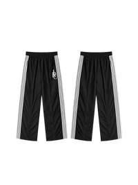STRIPPED LRC NYLON PANTS
