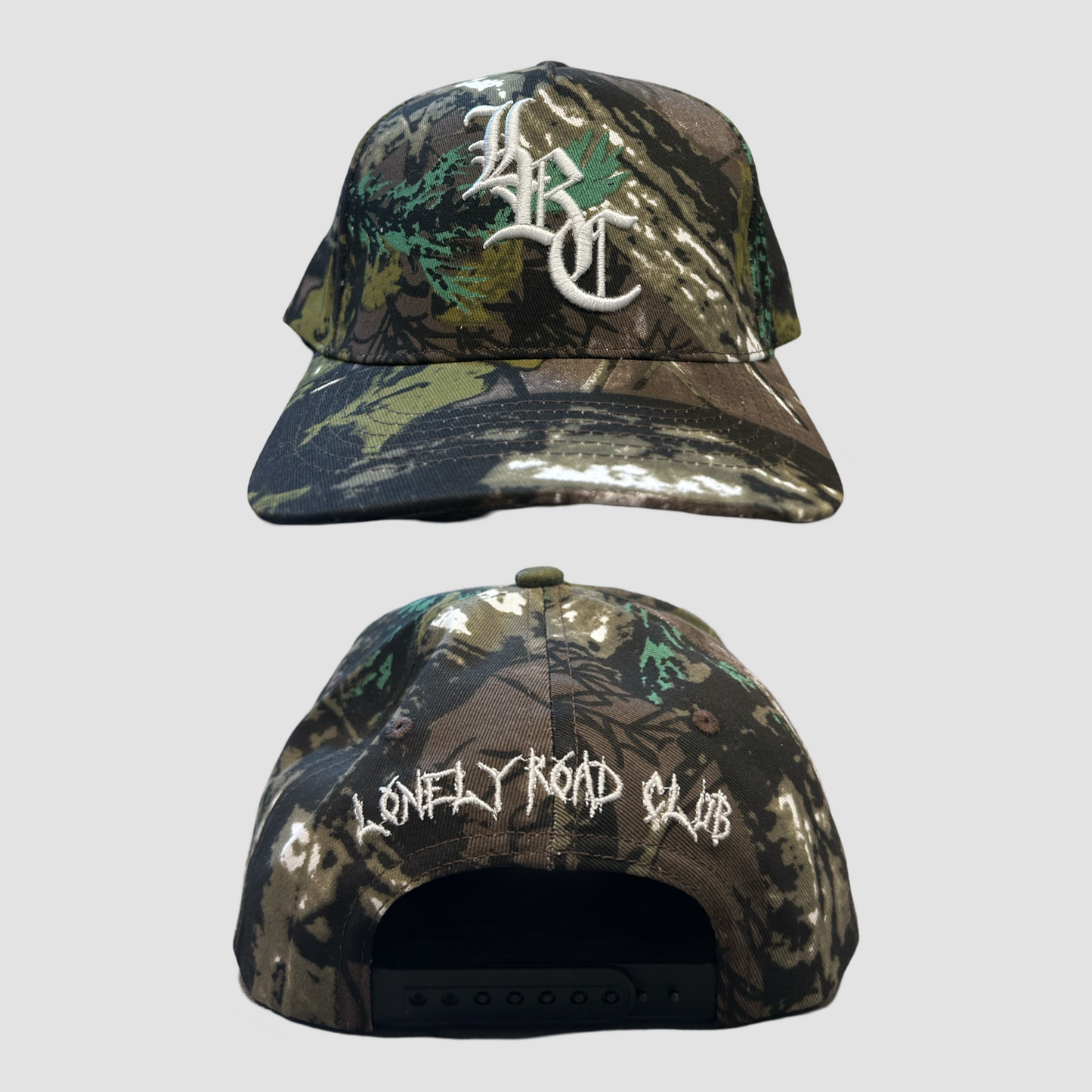 SIGNATURE STITCH SNAPBACK WOODLAND CAMO