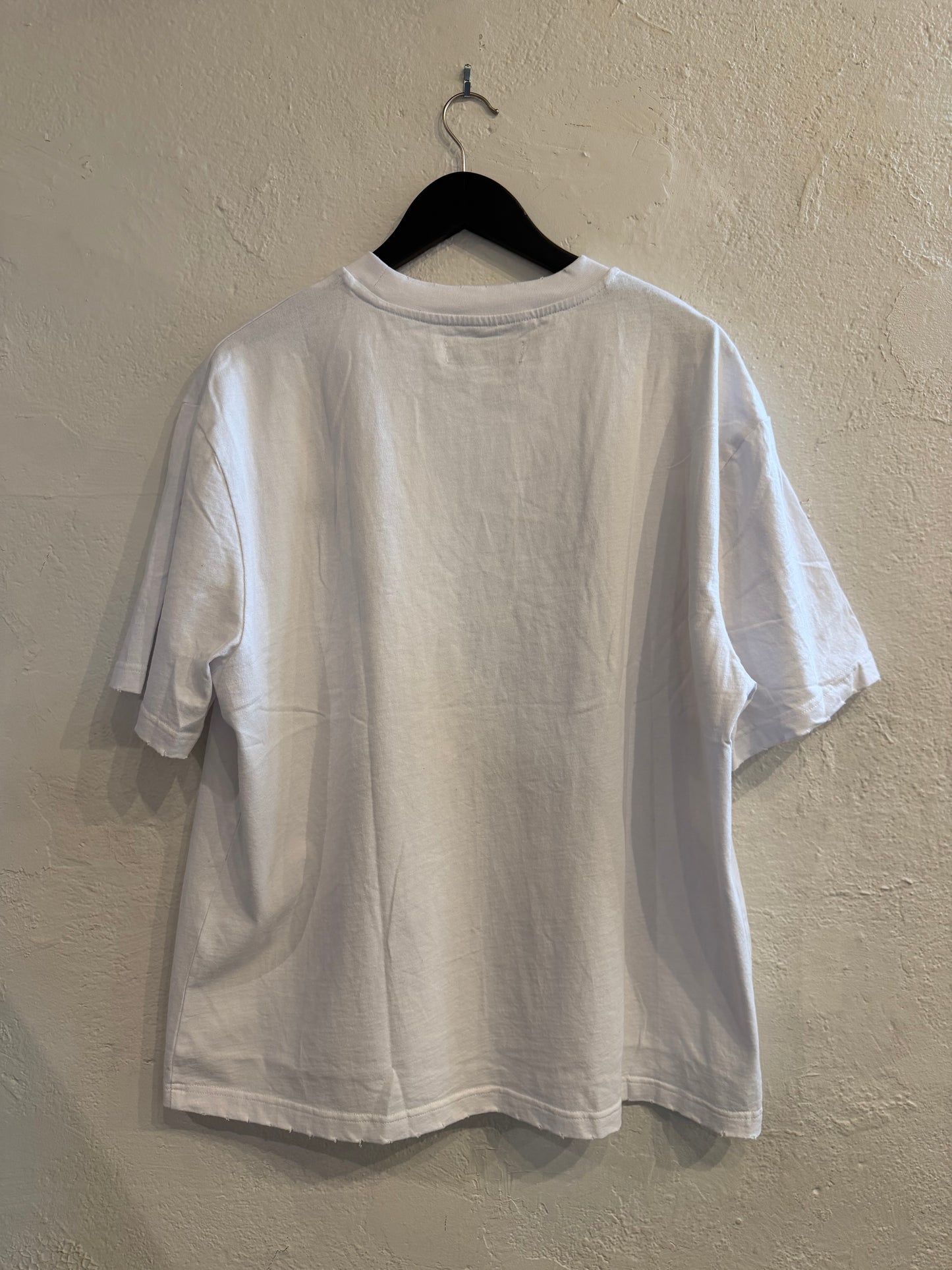 EMBROIDERED LOGO T-SHIRT WHITE