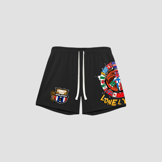 CHAMPION MESH SHORTS BLACK