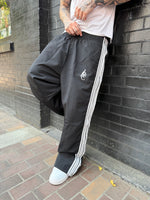 STRIPPED LRC NYLON PANTS