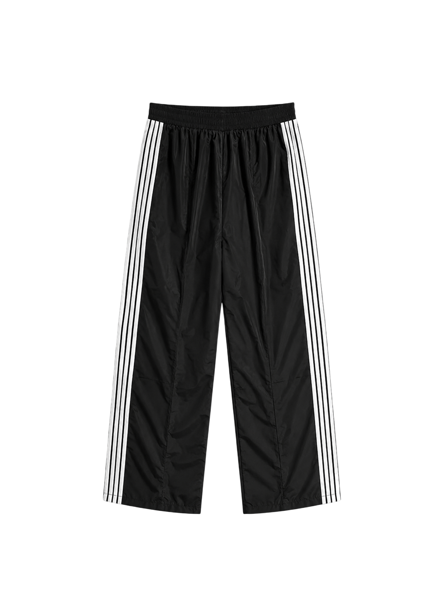STRIPPED LRC NYLON PANTS