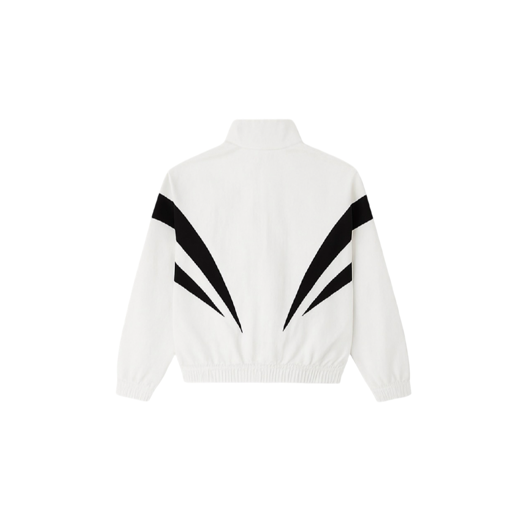 3D LOGO NYLON JACKET WHITE