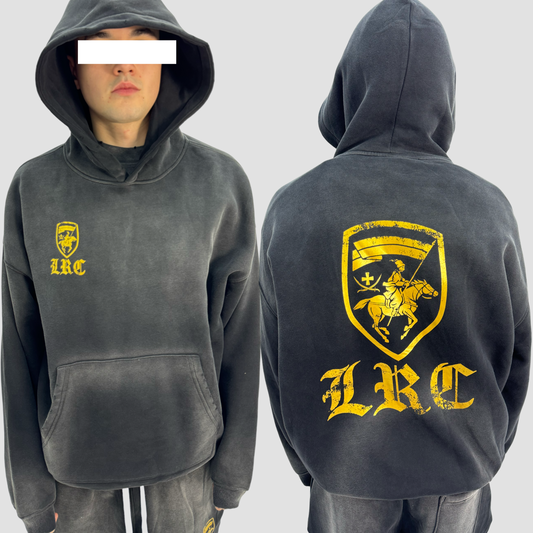 GOLDEN CREST WASHED PULLOVER HOODIE