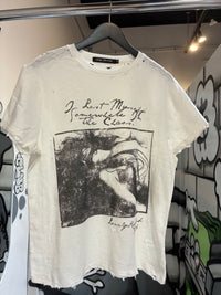 LOST MYSELF IN THE CHOAS SLUB T-SHIRT VINTAGE DISTRESSED