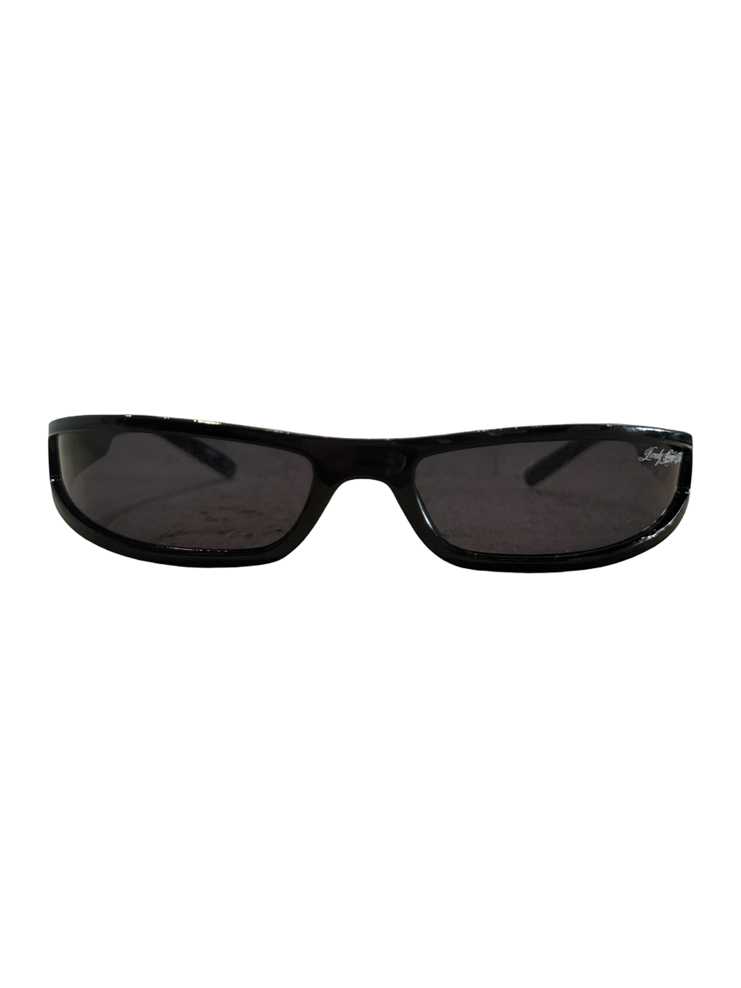 LOW CUT SUNGLASSES BLACK FRAMES WITH BLACK LENSES