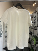 BONES SLUB T-SHIRT VINTAGE  DISTRESSED