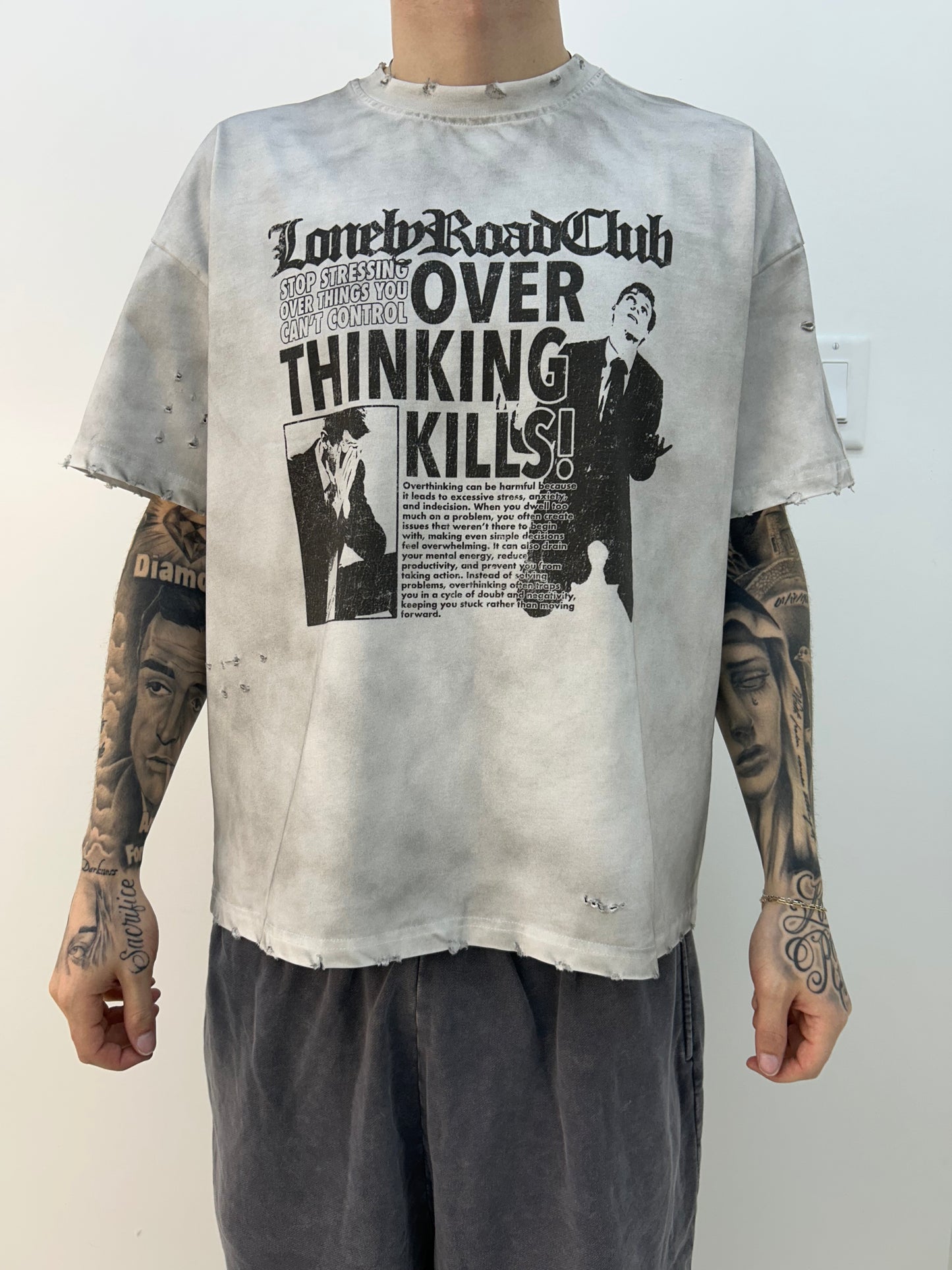 OVER THINKING KILLS T-SHIRT