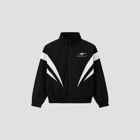 3D LOGO NYLON JACKET BLACK