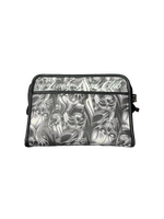 ALL OVER SKULL PRINT CASH BAG