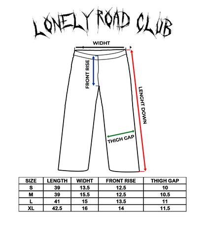 LRC COLLEGIATE WASHED SWEATPANTS