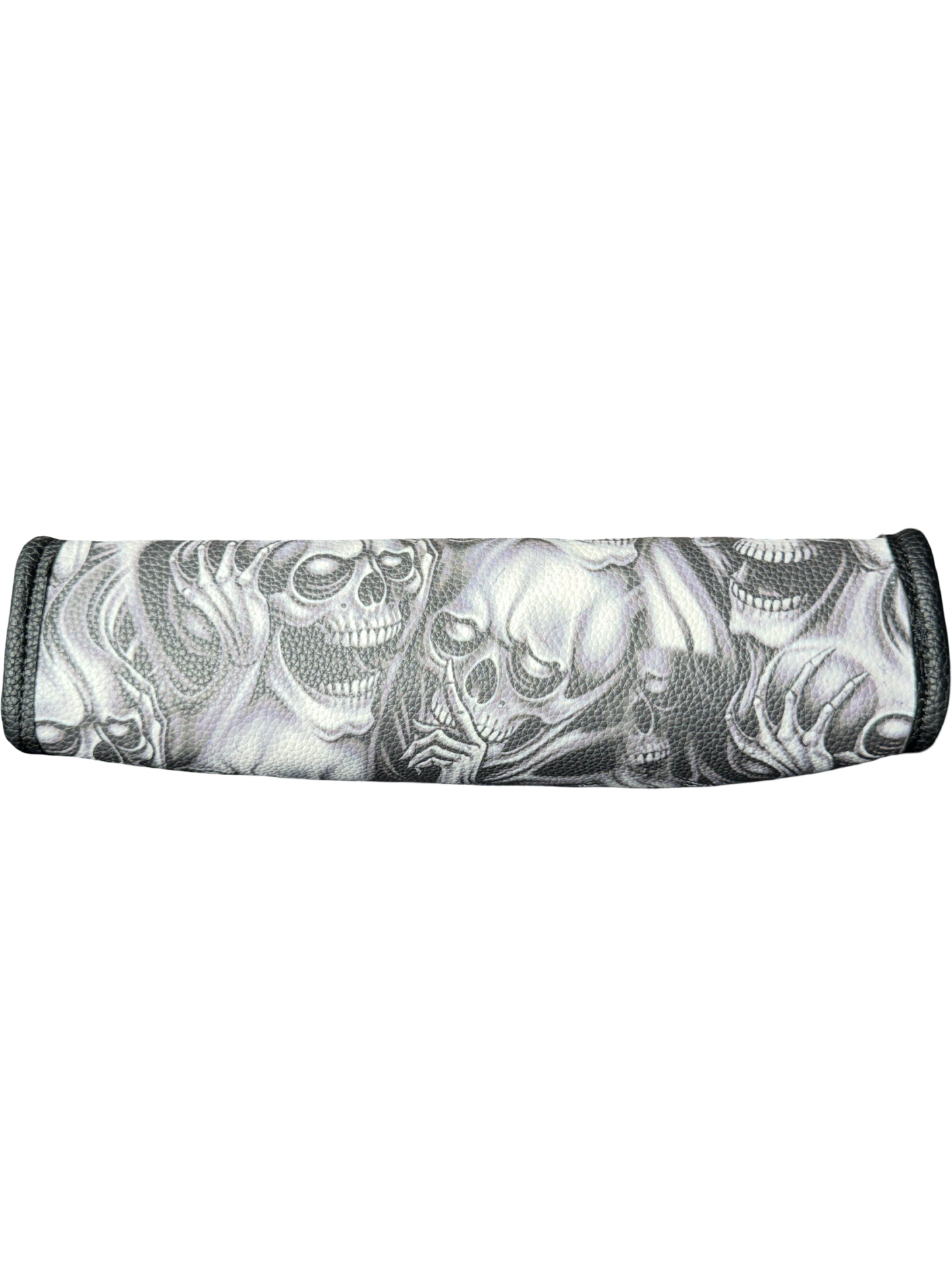 ALL OVER SKULL PRINT CASH BAG