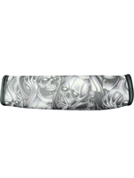 ALL OVER SKULL PRINT CASH BAG