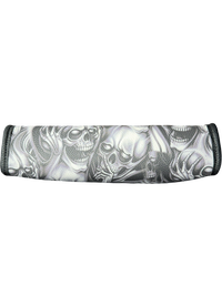 ALL OVER SKULL PRINT CASH BAG