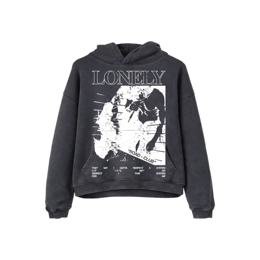 ADDICTION HOODIE WASHED PULL-OVER HOODIE