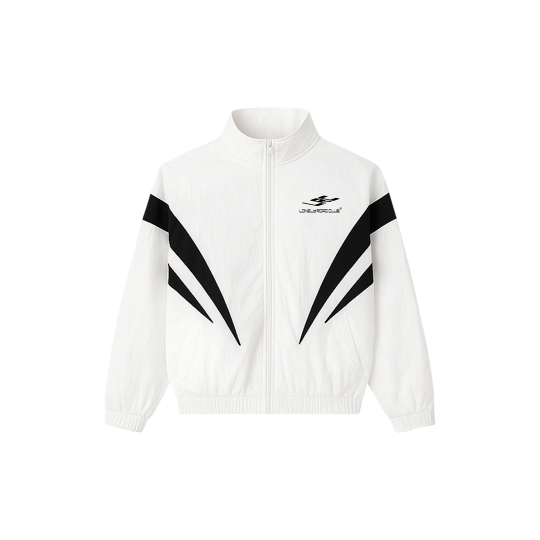 3D LOGO NYLON JACKET WHITE