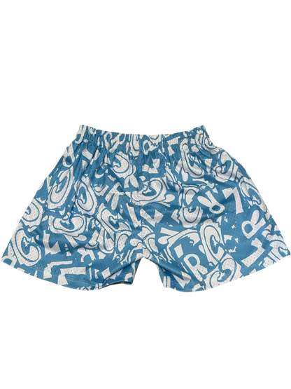 ALL OVER LRC MESH SHORTS BABY BLUE