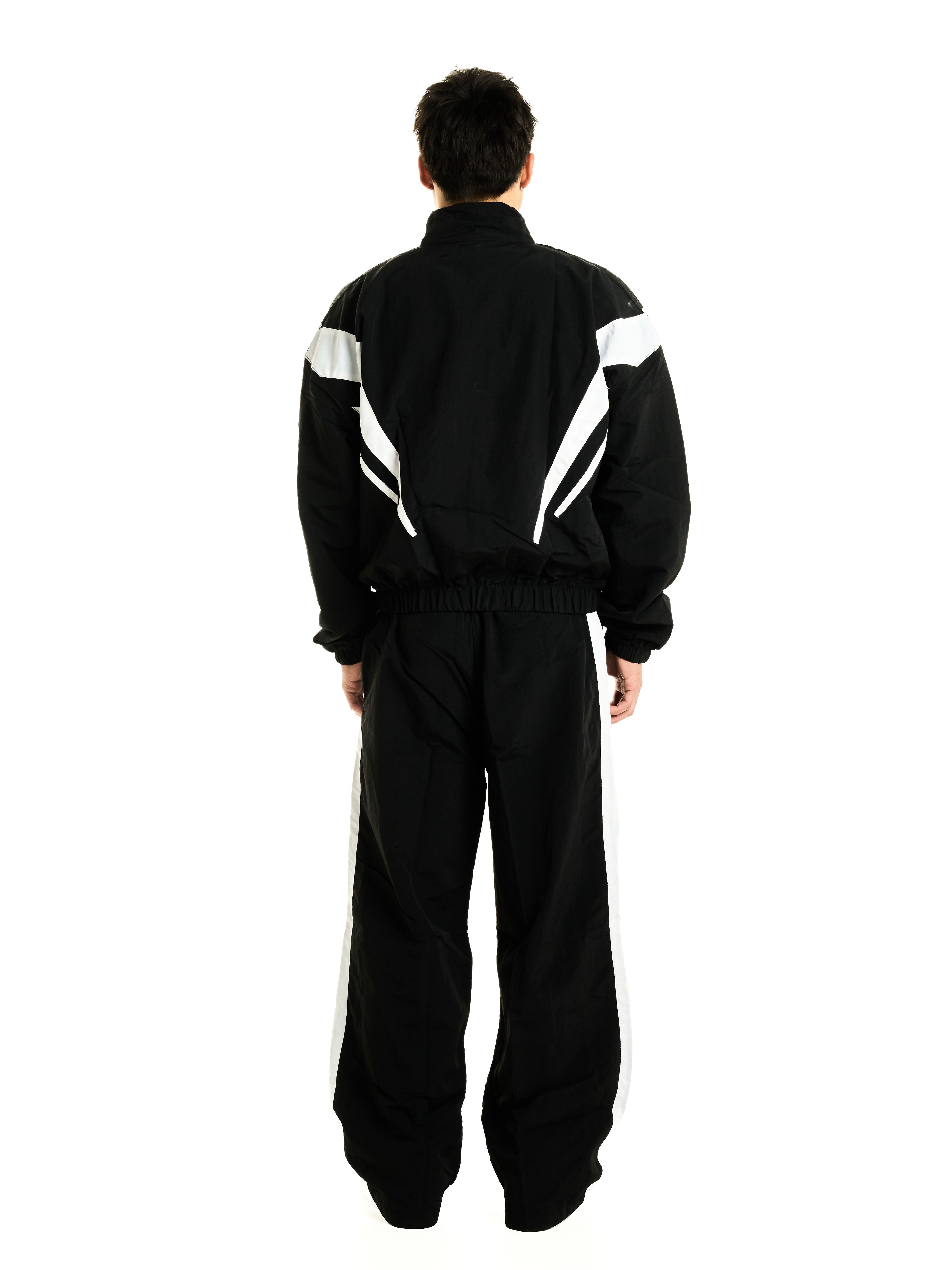 3D LOGO NYLON JACKET BLACK