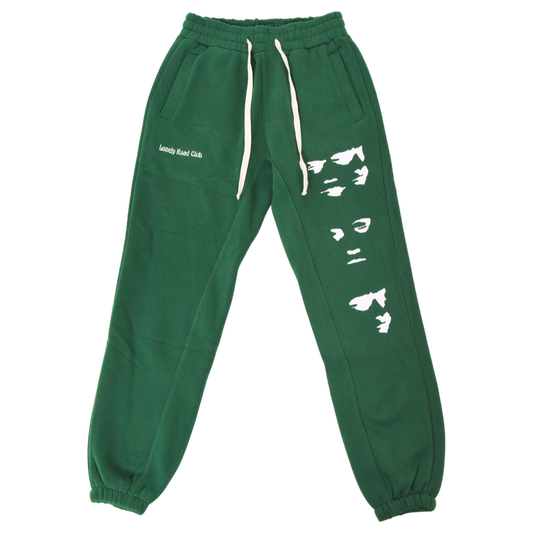 THREE FACED SWEATSUIT PANTS WITH CUFF