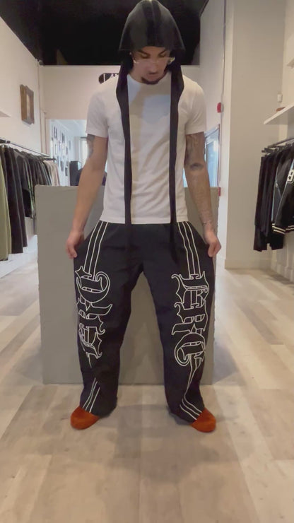 LRC NYLON THREE STRIPED TRACK PANTS